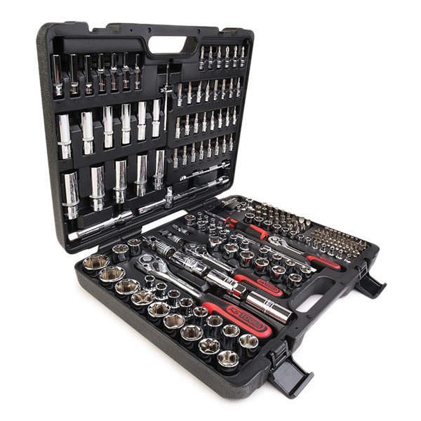 918.0795 KS TOOLS Socket set Hexagon, Chrome Vanadium Steel, Drive: 1/2,  1/4, 3/8Inch, with ratchet function, Rectangle ▷ AUTODOC price and review