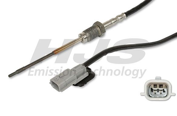 92 09 4117 HJS Exhaust gas temperature sensor NISSAN before soot particulate filter, genuine