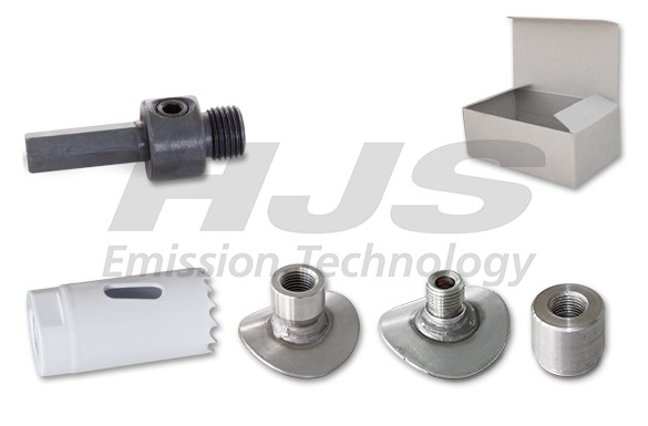 HJS 92101090 Mounting Kit, catalytic converter 855 236