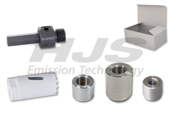 HJS 92101100 Diesel particulate filter 04L131648RX