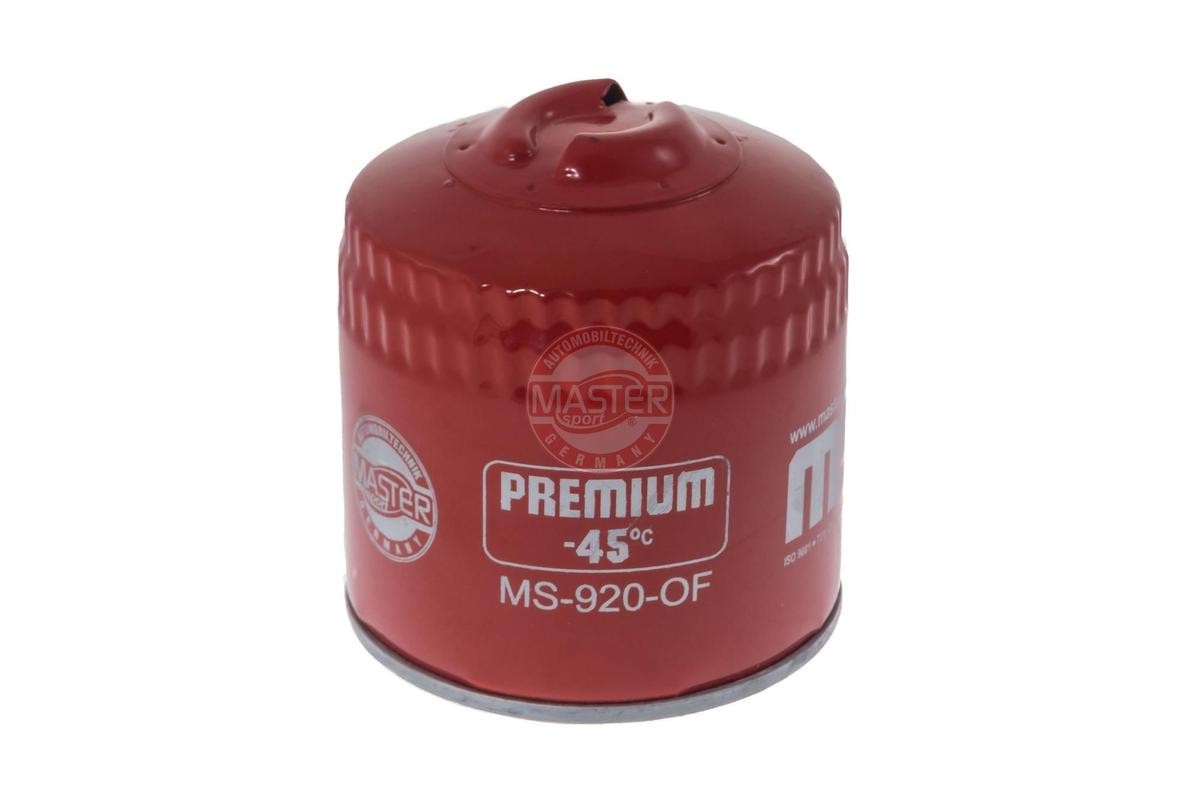 MASTER-SPORT 920-OF-PCS-MS Oil filter 3/4-16 UNF, with one anti-return valve, Filter Insert