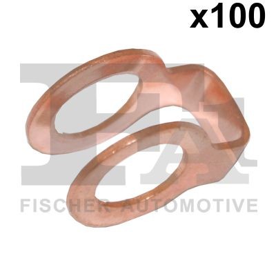 FA1 920.032.100 Seal Ring 10,5 x 1 mm, U Shape, Copper