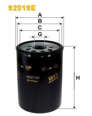 92019E WIX FILTERS Ölfilter für ASKAM (FARGO/DESOTO) online bestellen