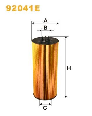 WIX FILTERS 92041E Oil filter 457 184 0025