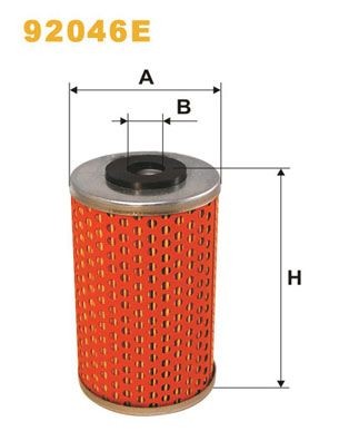 WIX FILTERS 92046E Oil filter 000 269 0321