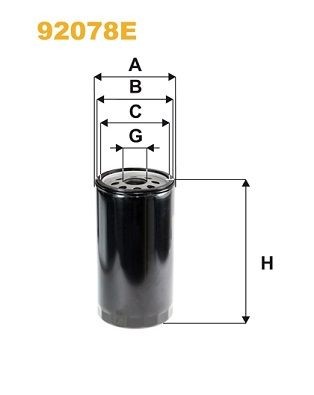 WIX FILTERS 92078E Oil filter 5 0408 2382