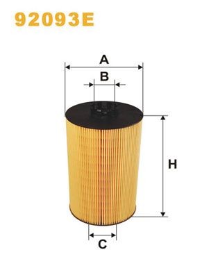WIX FILTERS 92093E Oil filter 51.05504.0122
