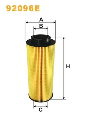 WIX FILTERS 92096E Oil filter 2057 893