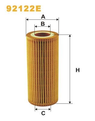 WIX FILTERS 92122E Oil filter 8 5108 176