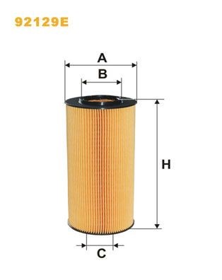 WIX FILTERS 92129E Oil filter 1629 393