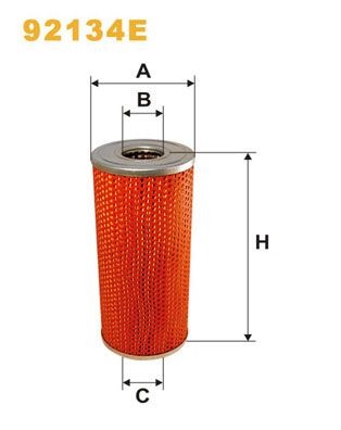WIX FILTERS 92134E Oil filter 1 W 7399
