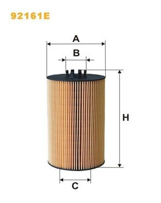 WIX FILTERS 92161E Oil filter 7420796782
