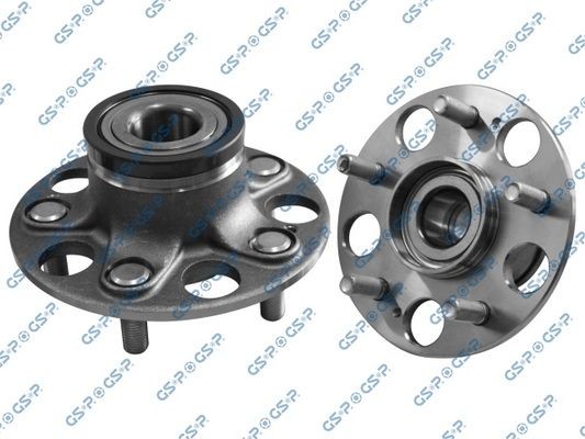 GSP 9230135 Wheel bearing kit Rear Axle Right, with integrated ABS sensor, 152 mm