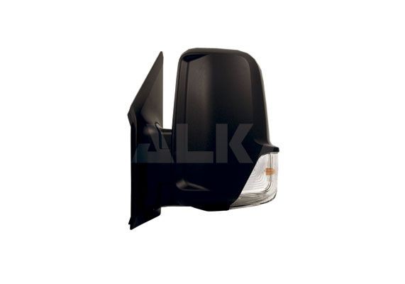 ALKAR with cable, Left, black, Electric, Heatable, with wide angle mirror, Convex, for left-hand drive vehicles Side mirror 9239994 buy