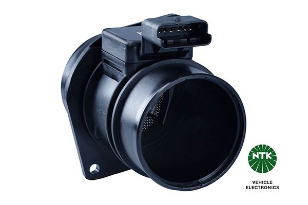 Mass airflow sensor NGK with housing, with integrated air temperature sensor - 92490