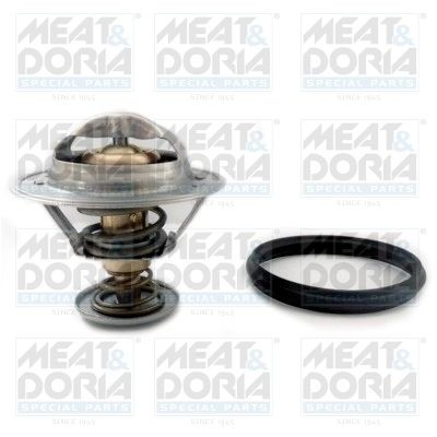 MEAT & DORIA Opening Temperature: 92°C, with seal Thermostat, coolant 92825 buy