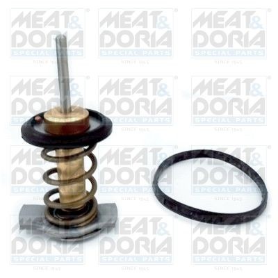 MEAT & DORIA Opening Temperature: 82°C, with spring seat Thermostat, coolant 92840 buy