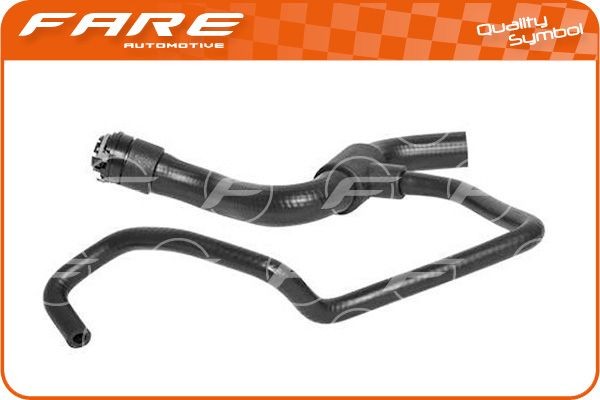 Opel ZAFIRA Coolant pipe 10510138 FARE SA 9300 online buy