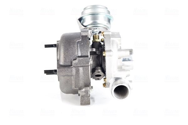 NISSENS 93038 Turbo Exhaust Turbocharger, Oil-cooled, Pneumatic, with gaskets/seals, Aluminium