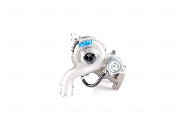 NISSENS 93077 Turbocharger Exhaust Turbocharger, Oil-cooled, Pneumatic, with gaskets/seals, Aluminium