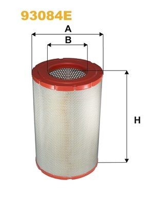 WIX FILTERS 480mm, 303mm, Filter Insert Height: 480mm Engine air filter 93084E buy