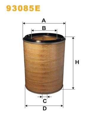 WIX FILTERS 93085E Air filter 5 010 094 146