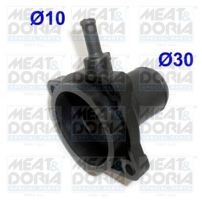 MEAT & DORIA 93168 Water outlet Ford Mondeo BFP 1.6 i 16V 95 hp Petrol 2000 price