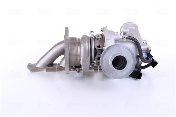 NISSENS 93193 Turbocharger Exhaust Turbocharger, Oil-cooled, Water-cooled, Pneumatic, with gaskets/seals, Aluminium