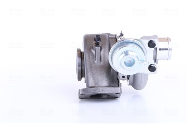 NISSENS 93202 Turbo Exhaust Turbocharger, Oil-cooled, Pneumatic, with gaskets/seals, Aluminium