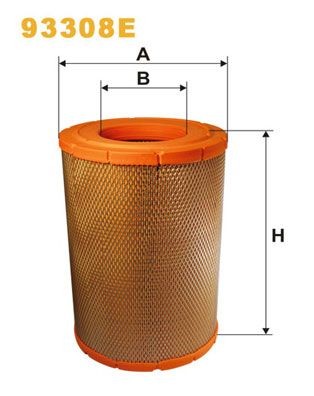 WIX FILTERS 93308E Air filter 5001 865 724