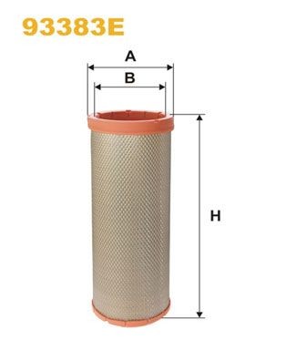 WIX FILTERS 93383E Secondary Air Filter 4466268