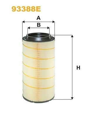 WIX FILTERS 93388E Air filter 58 0161 3590