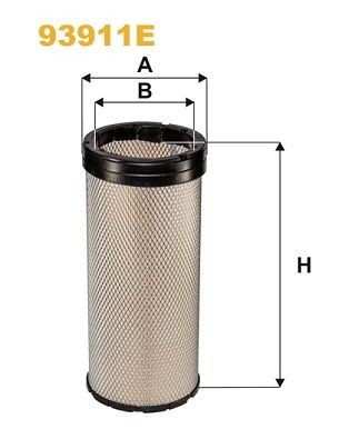 WIX FILTERS 93911E Air filter 1335681