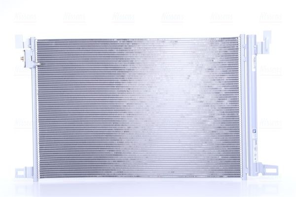 351011604 NISSENS with dryer, Aluminium, 676mm, R 134a, R 1234yf Refrigerant: R 134a, R 1234yf Condenser, air conditioning 940685 buy