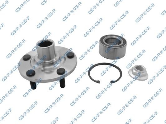 GSP 9427015K Wheel Hub 5, with integrated ABS sensor, Front Axle