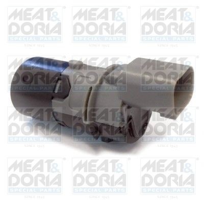 MEAT & DORIA 94513 Parking sensor Front, Rear, black, Ultrasonic Sensor
