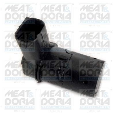 MEAT & DORIA 94556 Parking sensor Front, Rear, black, Ultrasonic Sensor
