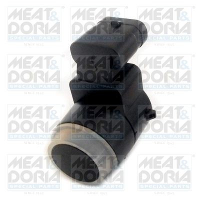 MEAT & DORIA 94568 Parking sensor Rear, black, Ultrasonic Sensor