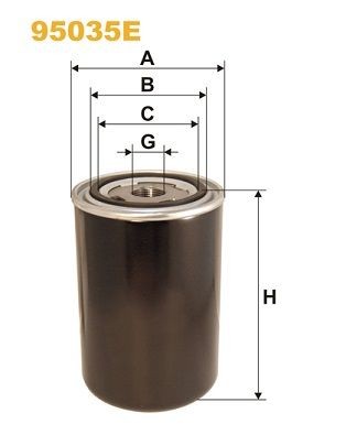 WIX FILTERS 95035E Fuel filter 1345335