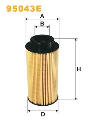 WIX FILTERS 95043E Fuel filter 1429059