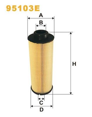 WIX FILTERS Filter Insert Height: 231mm Inline fuel filter 95103E buy
