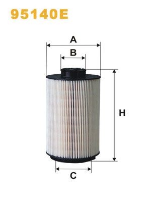 WIX FILTERS 95140E Fuel filter 0490 1031