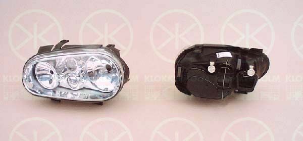 KLOKKERHOLM Left, H7/H1 Vehicle Equipment: for vehicles with headlight levelling Front lights 95230131A1 buy