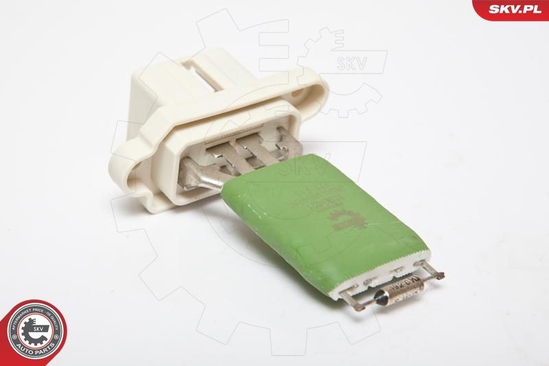 ESEN SKV Voltage: 12V, Number of pins: 4-pin connector Resistor, interior blower 95SKV021 buy