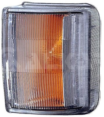 ALKAR 9602246 Side indicator Orange, Right Front, without bulb holder, P21W, 24V, for left-hand drive vehicles