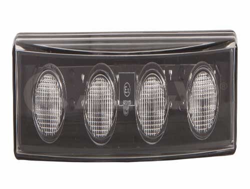 ALKAR 9603100 Side indicator chrome, Left Front, Right Front, with bulb holder, LED, for left-hand drive vehicles