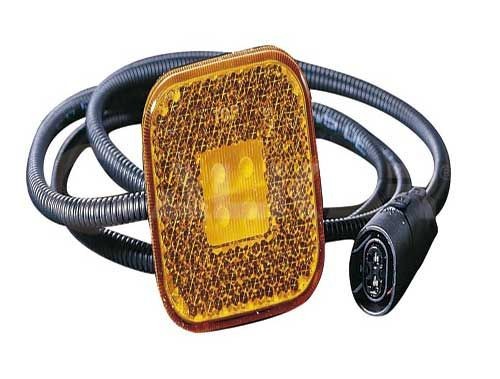 ALKAR Orange, Left Front, Right Front, with bulb holder, LED, 24V, for left-hand drive vehicles, FEMALE PLUG Lamp Type: LED Indicator 9607009 buy
