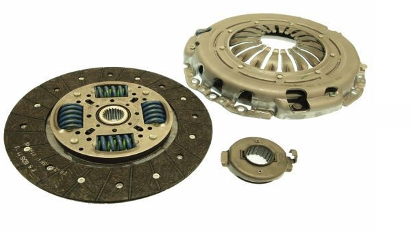 KAWE 961661 Clutch kit with clutch pressure plate, with clutch disc, with clutch release bearing, D 242