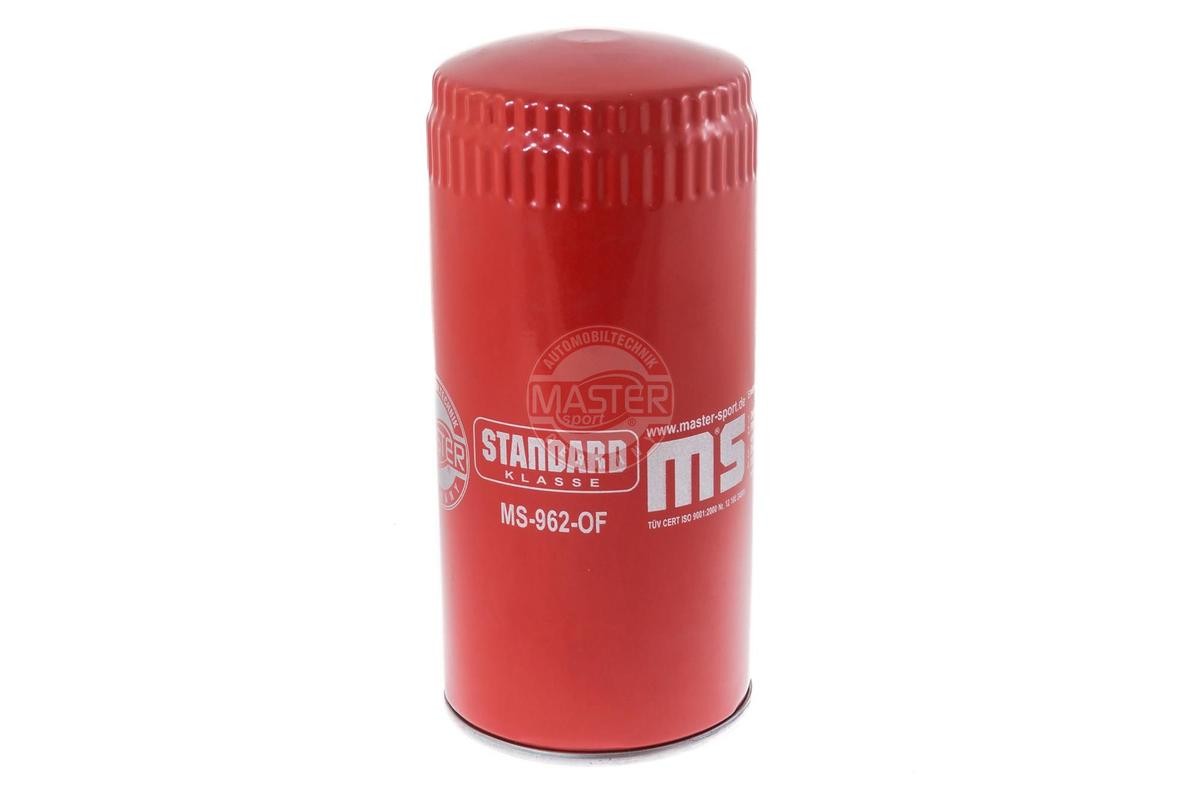 MASTER-SPORT 962-OF-PCS-MS Oil filter 1-12 UNF, with one anti-return valve, Spin-on Filter