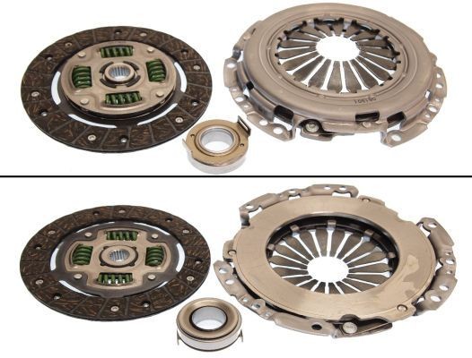 KAWE 962145 Clutch kit with clutch pressure plate, with clutch disc, with clutch release bearing, D 190